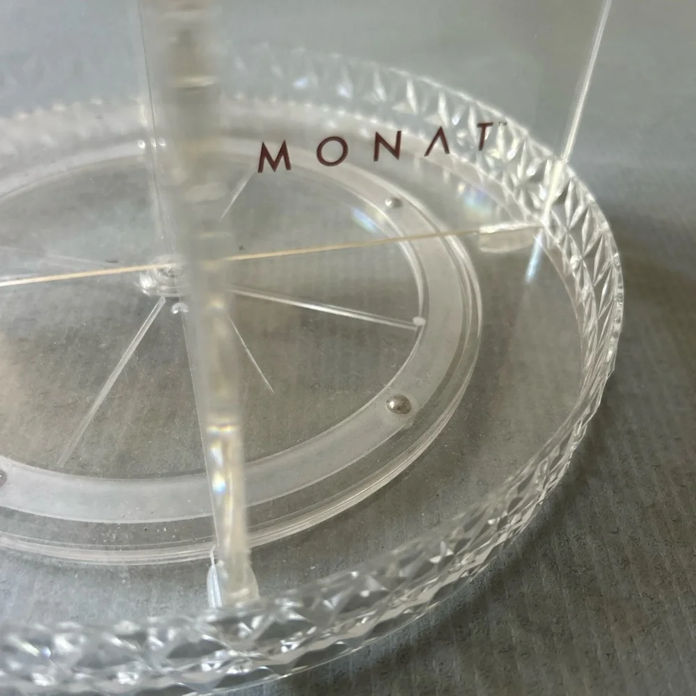 Monat (Modern Nature) Clear Rotating Organizer